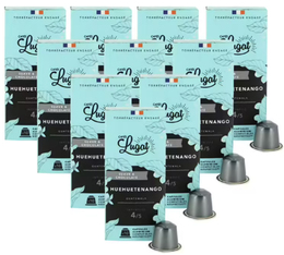 100 capsules compatibles Nespresso® Huehuetenango pour professionnels - CAFÉS LUGAT