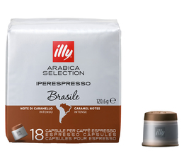 lly Iperespresso MonoArabica Brasile x 18 coffee capsules