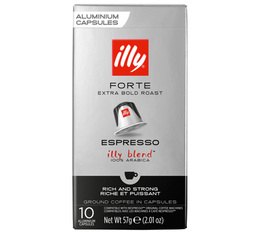 10 Capsules Forte - compatibles Nespresso® - ILLY