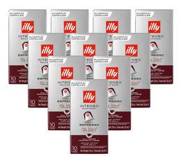 100 Capsules Intenso compatibles Nespresso® - ILLY