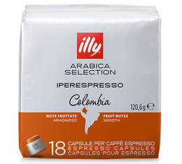 18 capsules iperespresso MonoArabica Colombie - ILLY