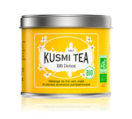 Thé vert et maté BB Detox Bio - Boîte métal 100g - Kusmi Tea