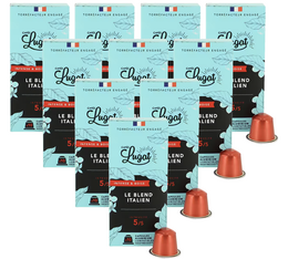100 capsules compatibles Nespresso® Le Blend Italien - CAFÉS LUGAT