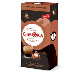 10 capsules Espresso Classico - compatibles Nespresso® - GIMOKA