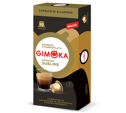 10 capsules Sublime - compatibles Nespresso® - GIMOKA
