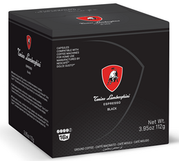 16 capsules Dolce Gusto® Espresso Black - TONINO LAMBORGHINI