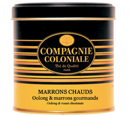 Thé Oolong Marrons Chauds - Boîte 90g - COMPAGNIE & CO