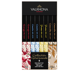 Valrhona's Gourmet Pack of Mini Chocolate Bars - 160g