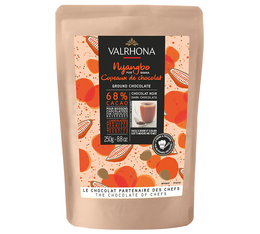 Valrhona Chocolate Flakes Nyangbo 68% Cocoa - 250g