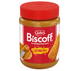 Pâte à tartiner Biscoff crunchy - 380 g  - LOTUS BISCOFF