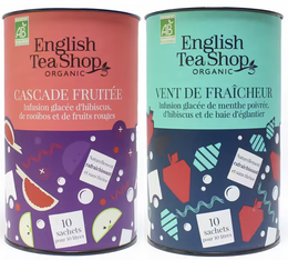Collection infusions glacées bio - 2x 10 sachets - ENGLISH TEA SHOP