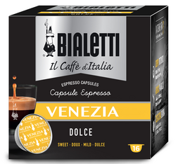16 Capsules Mokespresso 'Venezia' Arabica/Robusta - BIALETTI