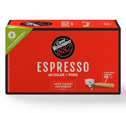 18 dosettes E.S.E. Espresso - CAFFE VERGNANO