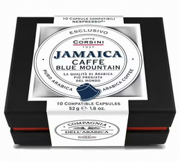 10 capsules compatibles Nespresso® Blue Mountain Jamaïque - CAFFE CORSINI