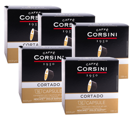 80 Capsules Nescafe® Dolce Gusto® compatibles Gran Riserva Cortado - CAFFE CORSINI