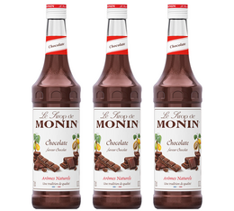 Sirop Chocolat pour professionnel 3 x 70cl - MONIN