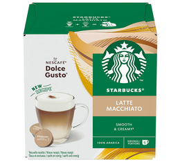 Starbucks Dolce Gusto® Pods Latte Macchiato x 6 servings