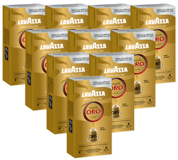 100 capsules Espresso Qualita Oro compatibles Nespresso® pour professionnels - LAVAZZA