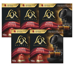 50 capsules XXL Double Espresso - Intensité 7 - L'Or Barista