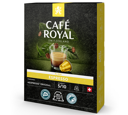 18 capsules Espresso compatibles Nespresso® - CAFE ROYAL