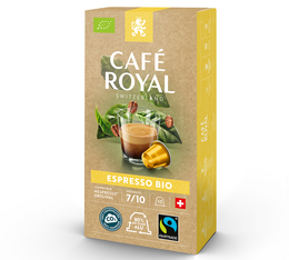 10 capsules Bio Espresso - compatible Nespresso® - CAFE ROYAL