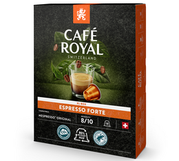 Café Royal 'Espresso Forte' aluminium Nespresso® Compatible Capsules x 18