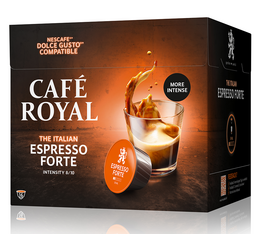 Capsules Nescafe® Dolce Gusto® compatibles Café Royal Espresso Forte x 16