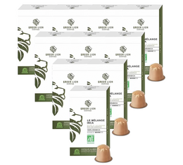 100 capsules compatibles Nespresso® Le Mélange Inca - GREEN LION COFFEE