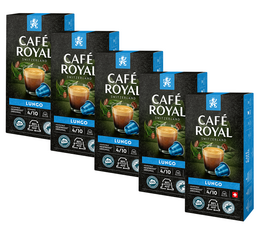 Pack 50 capsules Lungo -compatibles Nespresso® - CAFE ROYAL