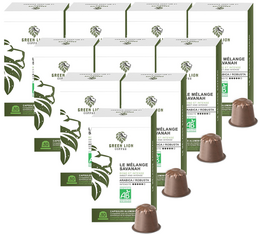 100 capsules compatibles Nespresso® Le mélange Savanah - GREEN LION COFFEE