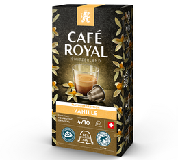 10 capsules Vanille compatibles Nespresso® - CAFE ROYAL
