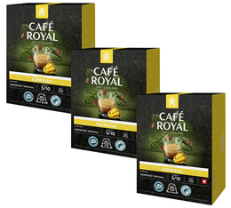 Pack 54 capsules Espresso- Nespresso® compatible - CAFE ROYAL