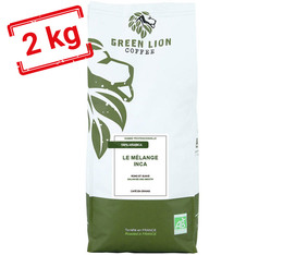 Pack Mensuel Café en grains Green Lion Coffee Mélange Inca - 2kg