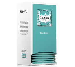 Thé vert et Maté - Blue Detox - 25 sachets - Kusmi Tea