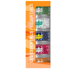 Coffret thé bio - Les Essentiels 5 miniatures - KUSMI TEA