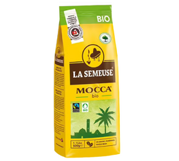 1kg - Café en grains La Semeuse - Mocca Bio 