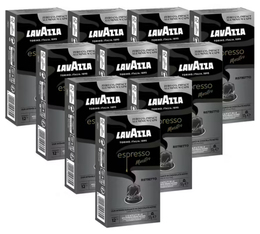 100 Capsules Ristretto compatibles Nespresso® pour professionnels - LAVAZZA 