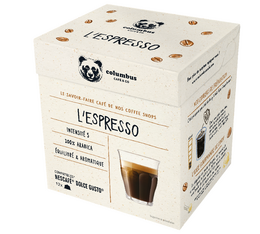 12 capsules Dolce Gusto - Espresso barista blend - COLOMBUS 