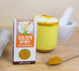 golden latte curcuma gingembre aromandise