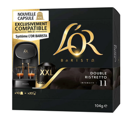10 capsules l'Or Barista XXL Double Ristretto - Intensité 11 - L'Or Barista