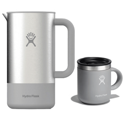 Cafetière à piston + mug isotherme - HYDRO FLASK