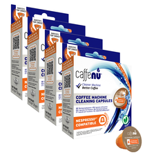 Capsules de nettoyage CAFFENU - pour machine Nespresso® x4