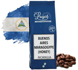 Café en grains : Nicaragua - Finca Buenos Aires Maragogype Honey - 250g - Cafés Lugat