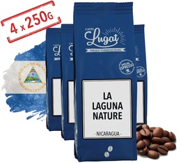 Café en grains : Nicaragua - La Laguna Nature - 1Kg - Cafés Lugat