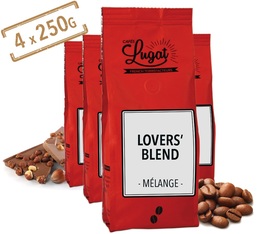 Café en grain : Lovers' Blend - 1kg - Cafés Lugat