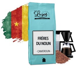 Café moulu pour cafetière filtre : Cameroun - Frères du Noun - 250 g - Cafés Lugat