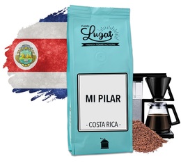 Café moulu pour cafetière filtre : Costa Rica - Mi Pilar - 250g - Cafés Lugat