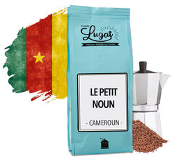 Café moulu pour cafetière italienne - Cameroun - Le Petit Noun - 250g - Cafés Lugat