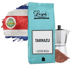 Café moulu pour cafetière italienne : Costa Rica - Tarrazu - 250g - Cafés Lugat