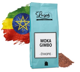 Café moulu : Ethiopie - Moka Gimbo - 250g - Cafés Lugat